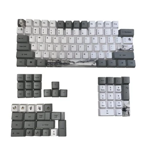 Chinese Brush Painting Theme Mechanical keyboard keycap 104keys PBR For OEM High - Picture 1 of 7