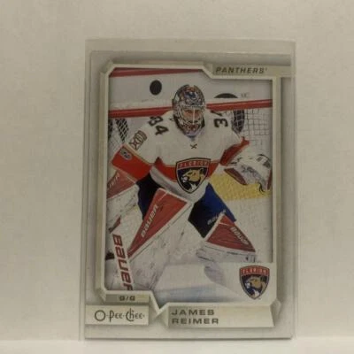 #403 James Reimer Florida Panthers 2018-19 O-Pee-Chee Hockey Card JO - Image 1 of 2