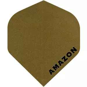 3 Sets of Amazon Originals Darts Flights, Extra Tough in Plain Gold - Picture 1 of 1