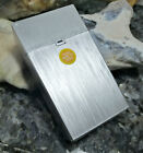 Zigaretten Dose Box Etui fr 100 mm Zigaretten Exklusive Silber Metallic Serie 