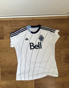 Adidas Vancouver Whitecaps 2010 Shirt Jersey L MLS Football Soccer Canada Womens - Picture 1 of 5