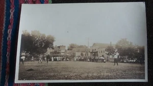 Antique RPPC SILVER LAKE, MINNESOTA Baseball Game - Picture 1 of 2
