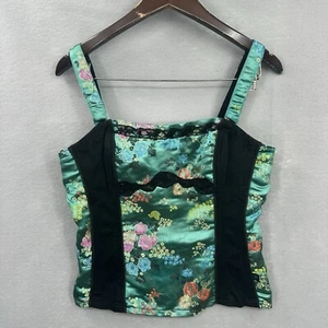 Corsetto vintage Tripp NYC donna grande mandarino regolabile stravagante goblin core y2k - Foto 1 di 13