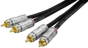 Cable de conexión audio estéreo profesional Monacor 50 Ω 5 metros - Imagen 1 de 1