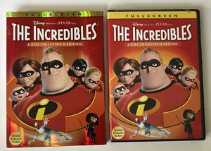 The Incredibles (DVD, 2-Disc Set, Fullscreen, Collectors Edition) Used W/Sleeve - Picture 1 of 6