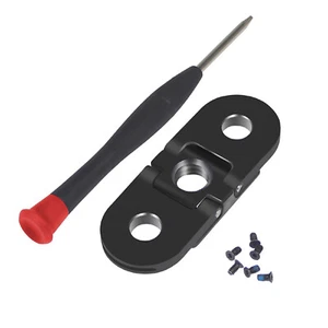Magnetic Folding Base Mount Dual Port 1/4 Thread For GoPro Hero 11 10 9 8 Max j - Picture 1 of 11