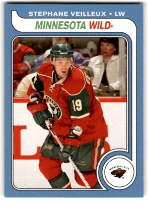 2008-09 O-Pee-Chee '79-80 Retro Stephane Veilleux #372 Minnesota Wild - Image 1 of 2