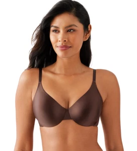 Wacoal 34G Inner Sheen Underwire Balconette Bra NWOT 855397 Chocolate Martini - Picture 1 of 7