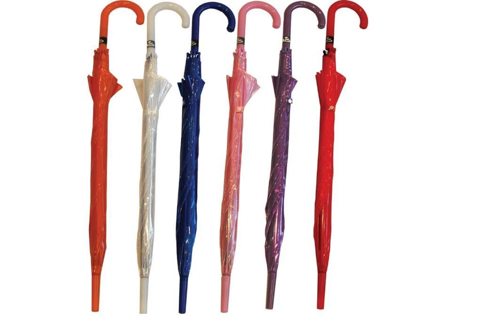 Ombrello da Pioggia in Pvc Automatico Trasparente Alice Gatti Vari Colori - Immagine 1 di 1