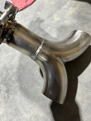 Universal y pipe exhaust - Image 1 of 4