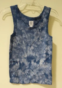 New Gap Kids Tie-Dye Lace Edge Tank Top Girl's Size XS, 4-5 - Picture 1 of 1