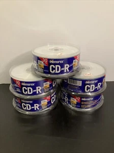 150 CD-R Memorex Music 700MB 80min 52x Multi Speed 30 x 5 pack LOT - Picture 1 of 5