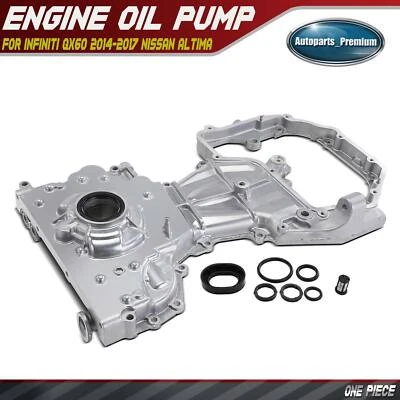 Engine Oil Pump for Infiniti QX60 2014-2017 Nissan Altima 2013-2016 Murano 2016 - Image 1 of 4