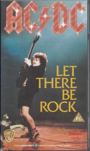 AC/DC -Let There Be Rock- VHS-Kassette, Warner Home Video - Picture 1 of 2