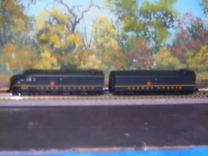 LIFE-LIKE N SCALE #7452/51 FA1/FB1 PENNSYLVANIA RAILROAD #9605 PWR/9603B PWR - Picture 1 of 3