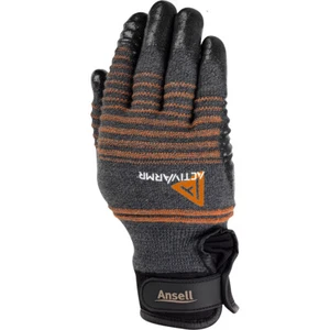 Ansell ActivArmr 97-009 Nitrile-Coated Cut-Resistant Construction Work Gloves 11 - Picture 1 of 3