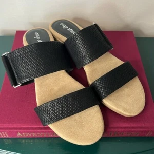 Easy Street Olympia Damen-Pantoletten Sandalen Größe 9,5 W - Bild 1 von 6