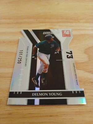 DELMON YOUNG 2004 DONRUSS ELITE #63 TURN OF THE CENTURY TAMPA BAY SP #RD /250 $$ - Image 1 of 2