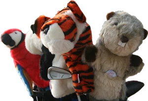 Daphne Golf Hybrid Kopfbedeckung Biene, Gopher, Igel, Lamm, Elch, Skorpion, Tiger - Bild 1 von 12