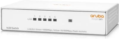 HPE Instant On 1430 5-Port Gb Unmanaged Layer 2 Ethernet Switch R8R44A#ABA - Image 1 of 4