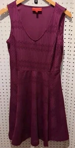 Jennifer Lopez Wine Purple Sleeveless Dress Medium - Picture 1 of 5