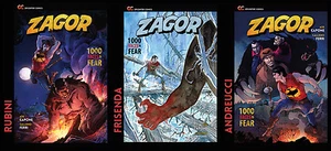 Zagor: 1000 Faces of Fear - All 3 cover versions!!! - Bild 1 von 6