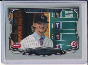2015 Brendan Rodgers Rookie Rc Draft Night Insert Bowman - Picture 1 of 1