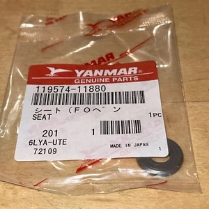 YANMAR MARINE OEM GENUINE SEAT GASKET NOZZLE ; P/N 119574-11880. - Picture 1 of 3