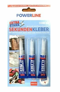 Pegamento de segundos SuperGlue extra fuerte universal pegamento rápido todo - Imagen 1 de 1