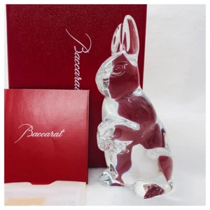 Baccarat 2011 Zodiaco Coniglio Cristallo Vetro 2-605-815 Isetan Store Card Aggiungi - Foto 1 di 5