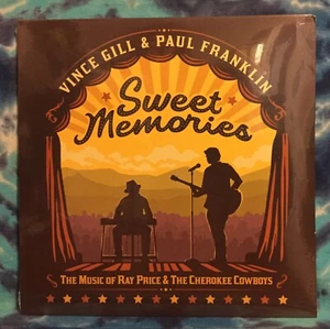Vince Gill LP Sweet Memories AUTOGRAPHED Paul Franklin NEW Ray Price SEALED - Picture 1 of 7