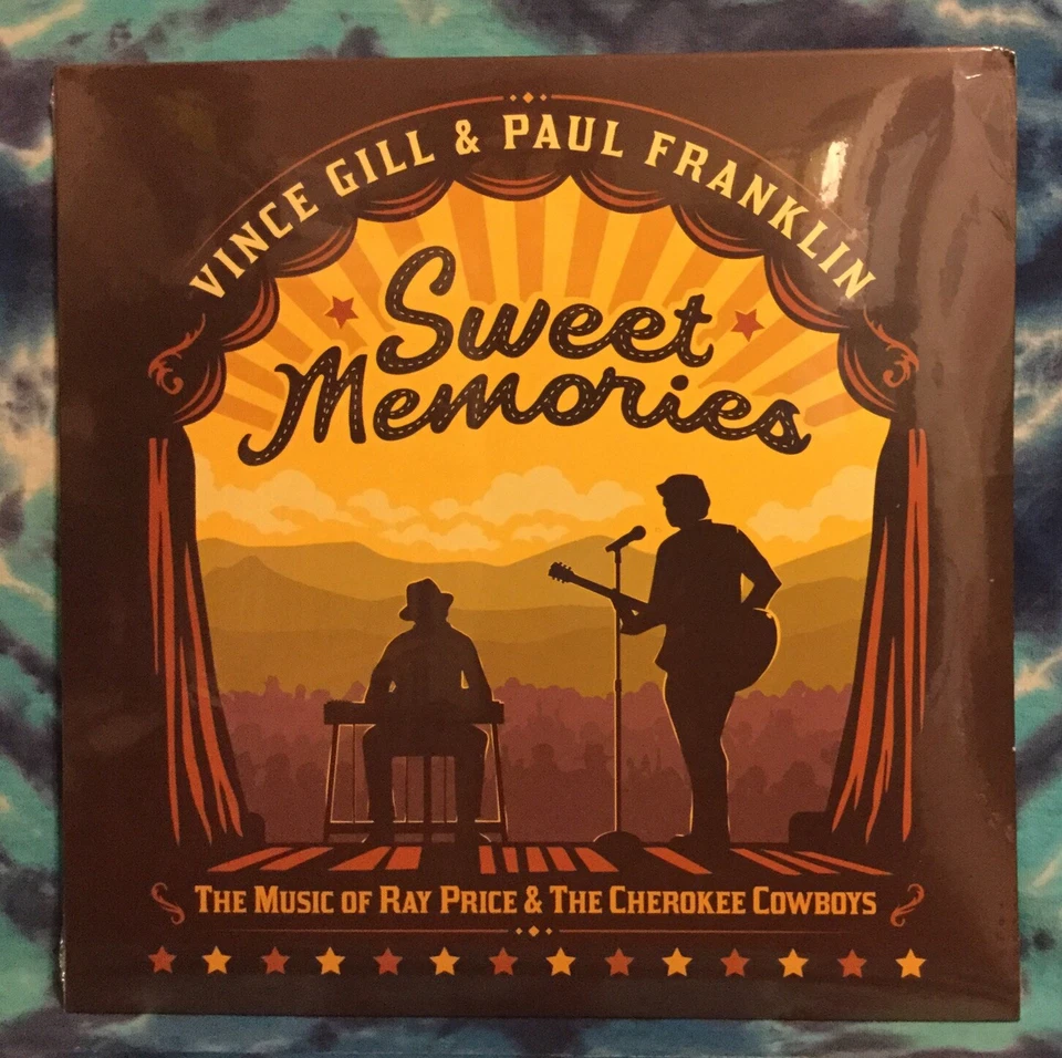 Vince Gill LP Sweet Memories AUTOGRAPHED Paul Franklin NEW Ray Price SEALED - Image 1 of 4