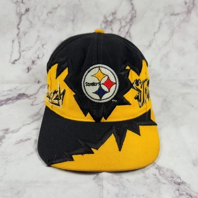 De colección Drew Pearson NFL Pittsburgh Steelers Jagged Edge Graffiti Snapback - Años 90 Foto 1 de 4