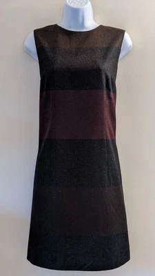 Stylish Hobbs Wool Blend Semi Fitted Autumn/Winter Shift Dress Size UK 10 - Image 1 of 4