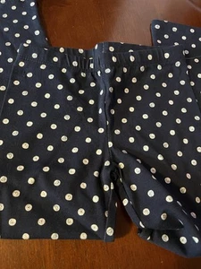 The Children's Place Girl's 2 Pack Full Length Leggings Sz 5 Red; Navy/White - Picture 1 of 7