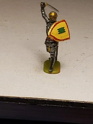 Elastolin Hausser 40mm Knight Lot 106 Collector Paint Mint Bought'65 Exquisite  - Image 1 of 4