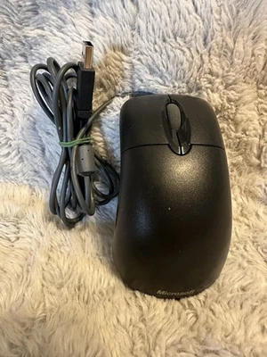 Microsoft IntelliMouse Optical USB and PS/2 Compatible USB Wired Wheeled Tested - Image 1 of 3