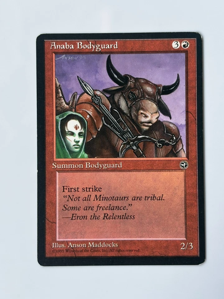 Anaba Bodyguard Homelands Magic the Gathering Card - Image 1 of 1