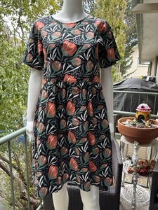 KARMA EAST Lovely Cotton Dress With Pockets Size S NWT - Picture 1 of 7