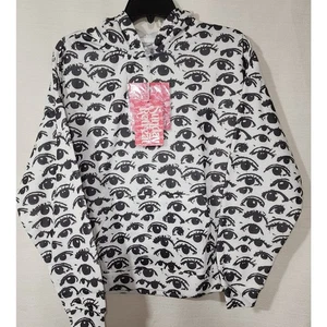 Eye white Hoodie women's size medium - Picture 1 of 6