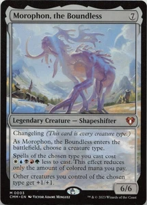 Morophon, the Boundless M Commander Masters 3 casi nuevo como nuevo Magic The Gathering - Imagen 1 de 1