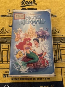 Disney Die kleine Meerjungfrau (VHS, 1989) Black Diamond Classics verbotenes Cover GETESTET - Bild 1 von 5