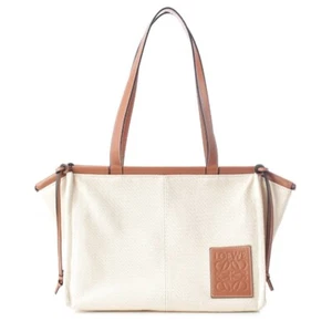 Bolso de Mano LOEWE Cojín Pequeño Anagrama Largo de Hombro 330.02AB90 Beige Marrón - Imagen 1 de 15