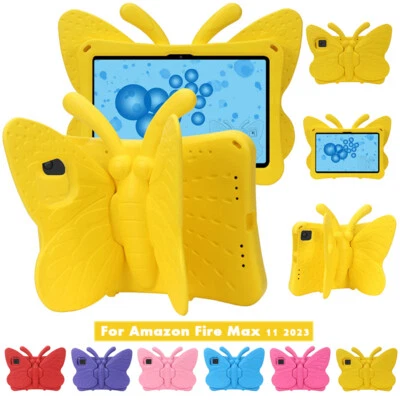 Tablet Case For Amazon Fire Max 11 2023 Tablet 11'' Kids EVA Handle Stand Cover - Image 1 of 4