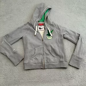 Mitchell And Ness Throwbacks Eagles Women's Gray Full Zip Hoodie / Size XLarge - Picture 1 of 9