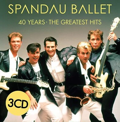 SPANDAU BALLET : 40 YEARS - THE GREATEST HITS (3CD) - BRAND NEW & SEALED CD - Image 1 of 2