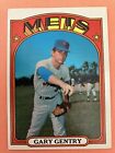 1972 Topps Baseball Card Set Break; #105 Gary Gentry, NM