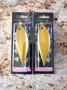 Lotto Smerald Strike, Esca a manovella - Come Lucky Craft - 2 Qtà - Lotto Attacche da pesca G - Foto 1 di 2