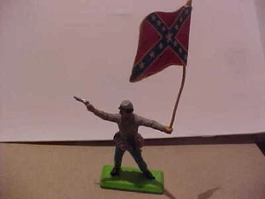 VINTAGE BRITANS CO. C.S.A. CONFEDERATE OFFICER 54 MM - Picture 1 of 3