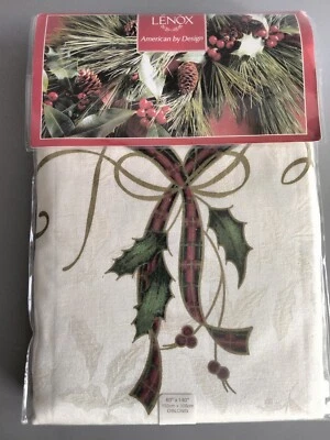 Lenox Holiday Nouveau 60" x 140" Oblong Tablecloth - Image 1 of 4